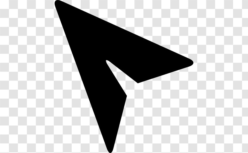 Computer Mouse Pointer Cursor Arrow - Triangle Transparent PNG