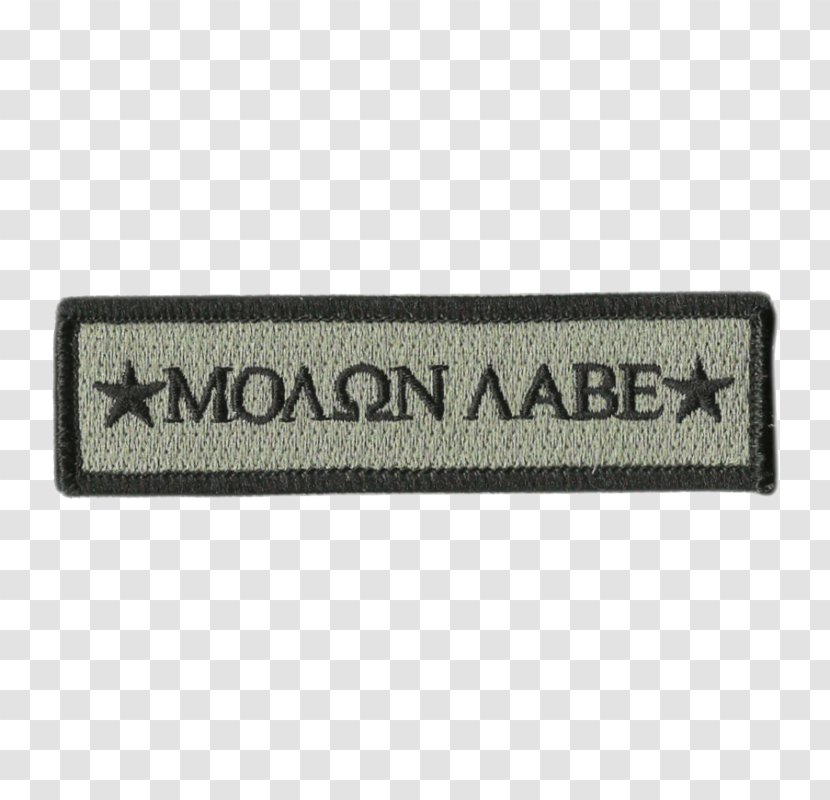 Molon Labe Flag Patch Come And Take It Gadsden Of The United States - Embroidered - Transit Plates Transparent PNG