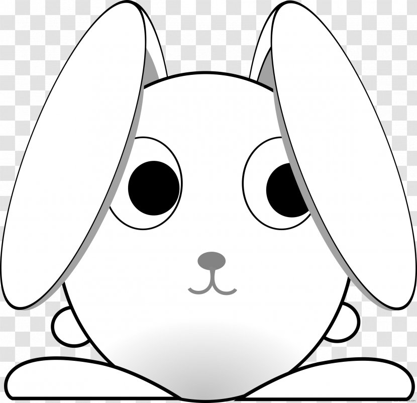 Hare Dutch Rabbit Domestic Drawing - Silhouette Transparent PNG