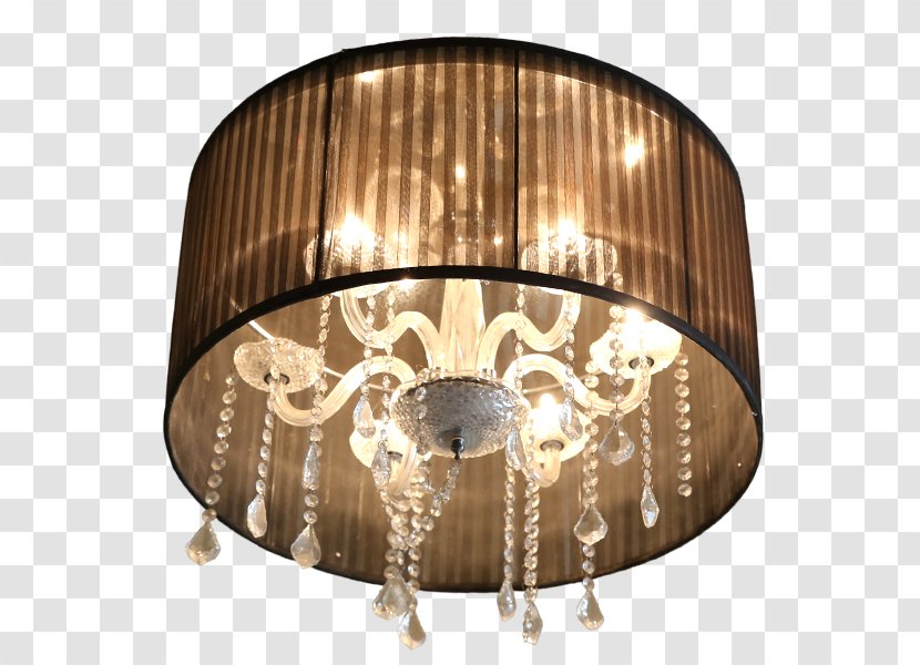 Chandelier Light Fixture Lighting Lamp - Crystal - Bird Cage Transparent PNG