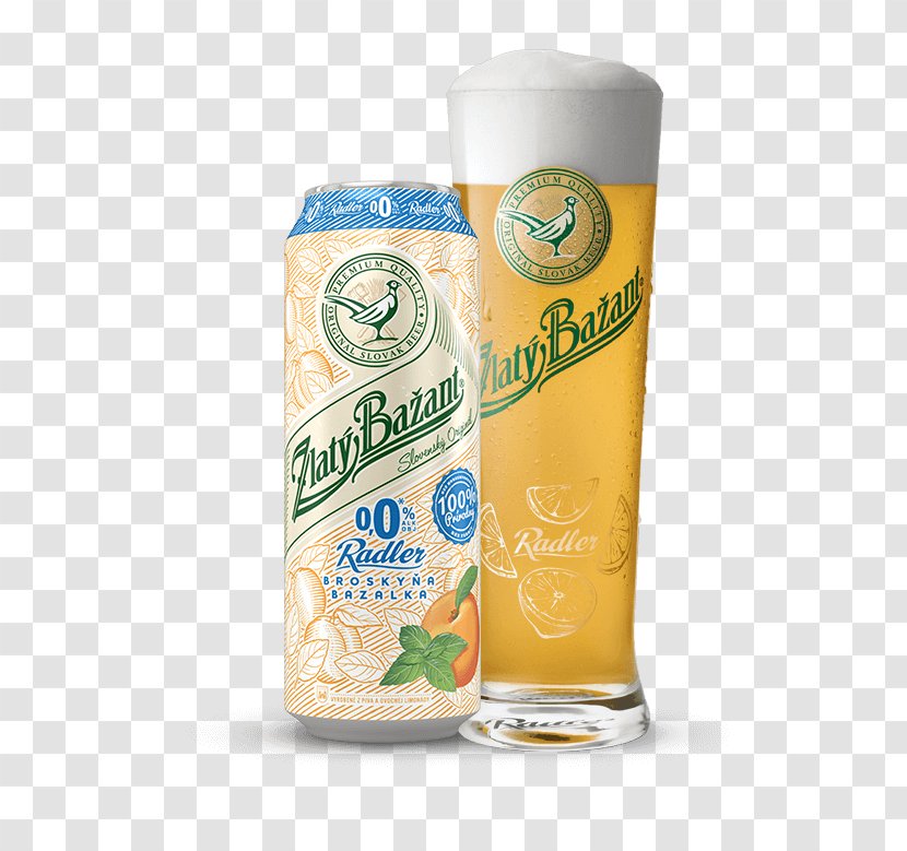 Wheat Beer Zlatý Bažant Radler Heineken International - Taste Transparent PNG