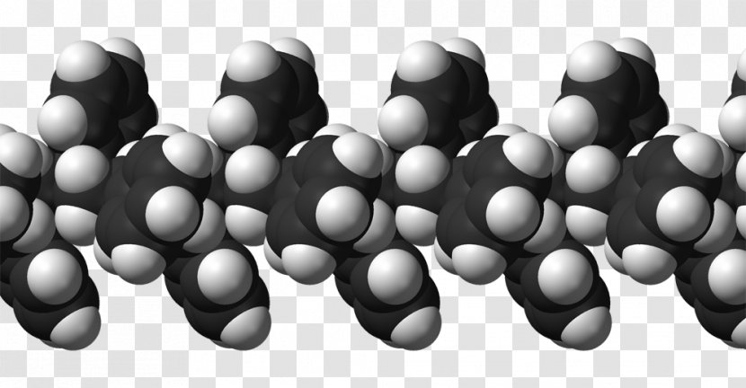 Polystyrene Copolymer Monomer Polymerization - Monochrome - Black And White Transparent PNG