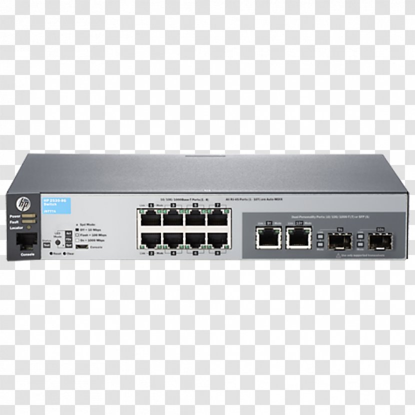 Hewlett-Packard Network Switch Gigabit Ethernet Hewlett Packard Enterprise Power Over - Electronic Device - Aruba Transparent PNG