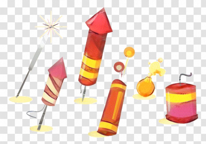 Firecracker Chinese New Year - Candle - Cone Transparent PNG