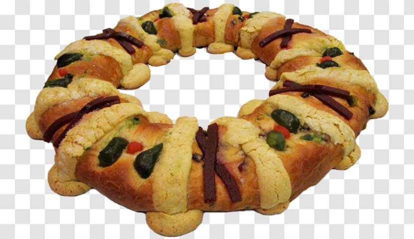 Bolo Rei King Cake Mexican Cuisine Epiphany - Christmas Transparent PNG