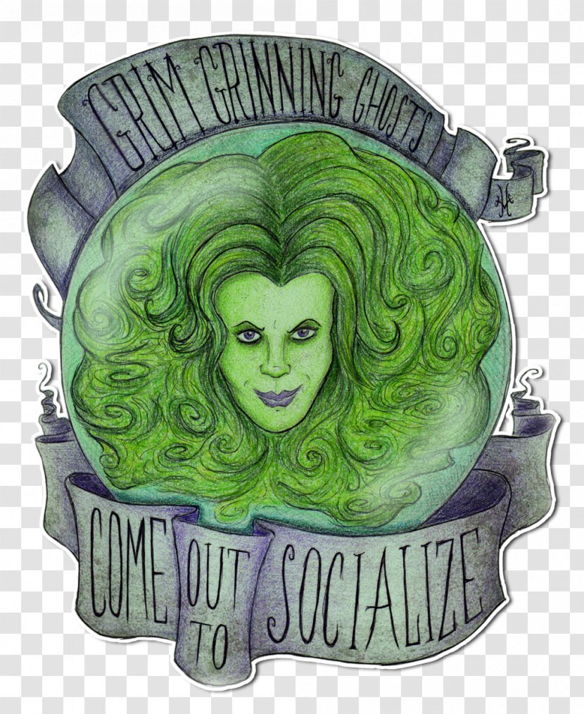 The Haunted Mansion Madame Leota Disneyland Walt Disney World Grim Grinning Ghosts - Company - Tiger Lady Transparent PNG