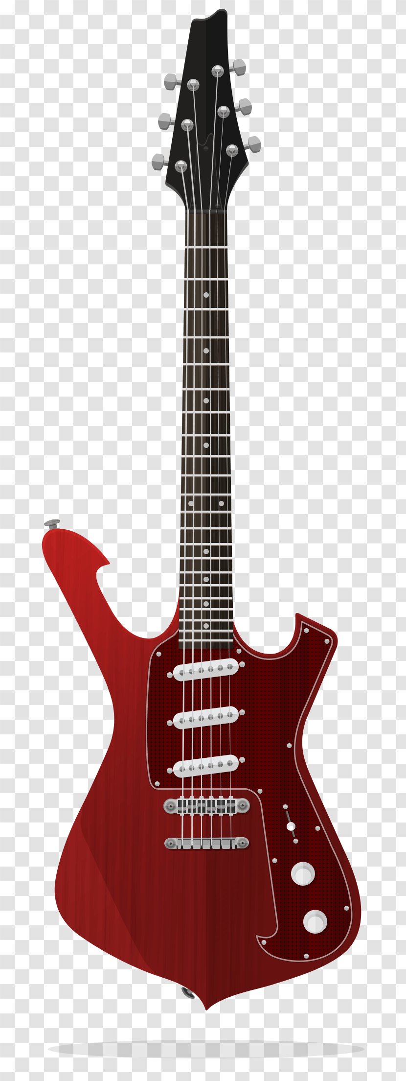 Ibanez RG Electric Guitar PGM - Cartoon Transparent PNG