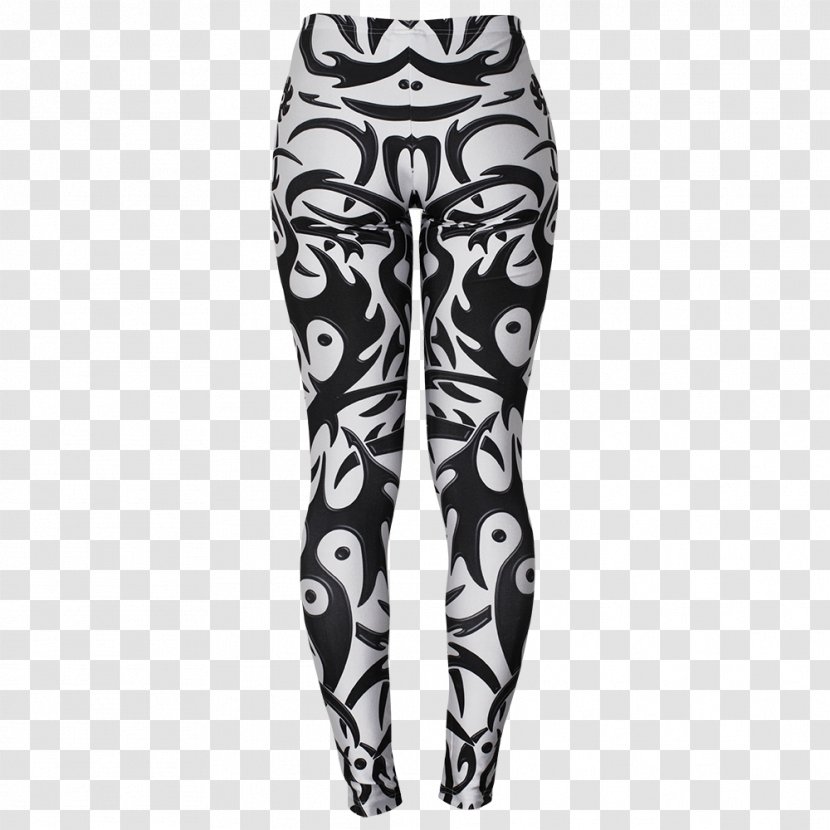 Leggings Tights - White - Vlone Off Sleeve Transparent PNG