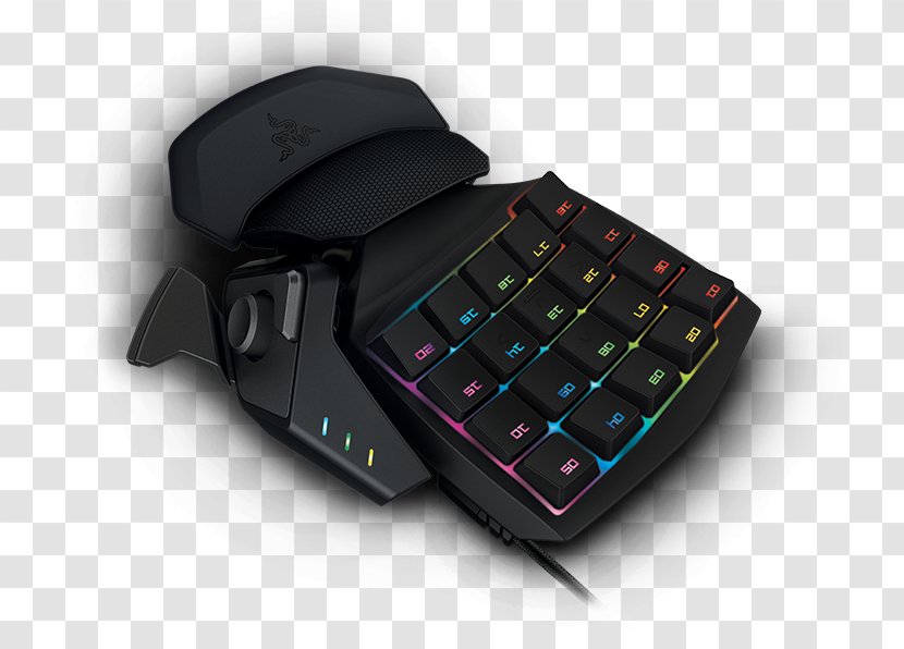 Computer Keyboard Mouse Gaming Keypad Razer Inc. Naga - Lighting Effects Transparent PNG