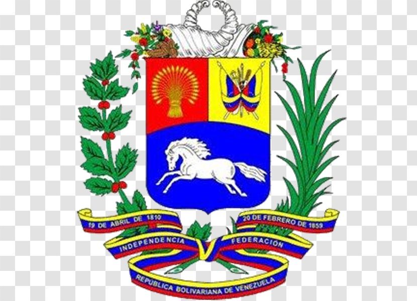 Coat Of Arms Venezuela Escutcheon The Torch Friendship - Art - Argentina Transparent PNG