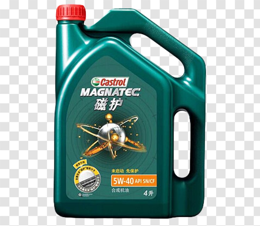 Car Castrol Motor Oil Synthetic Lubricant - Mineral Transparent PNG