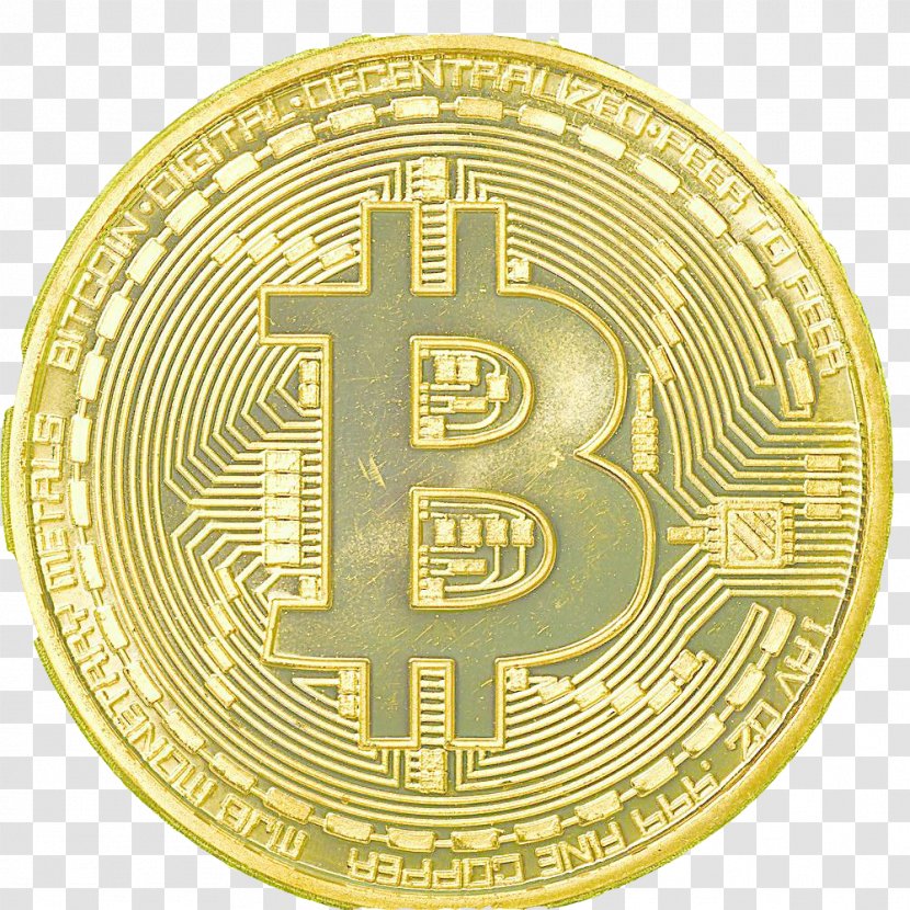 Bitcoin Gold Plating Collecting - Coin - Material Transparent PNG