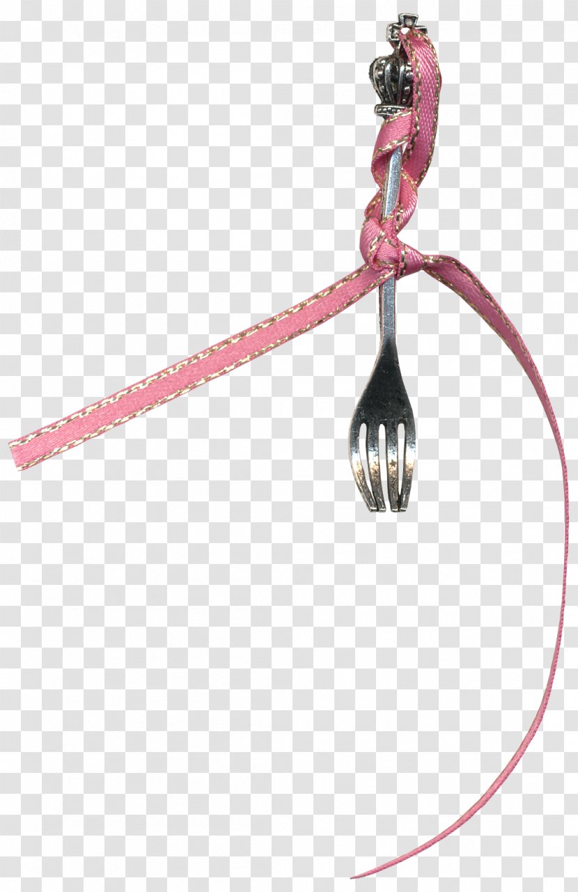 Fork - Ribbon - On A Transparent PNG