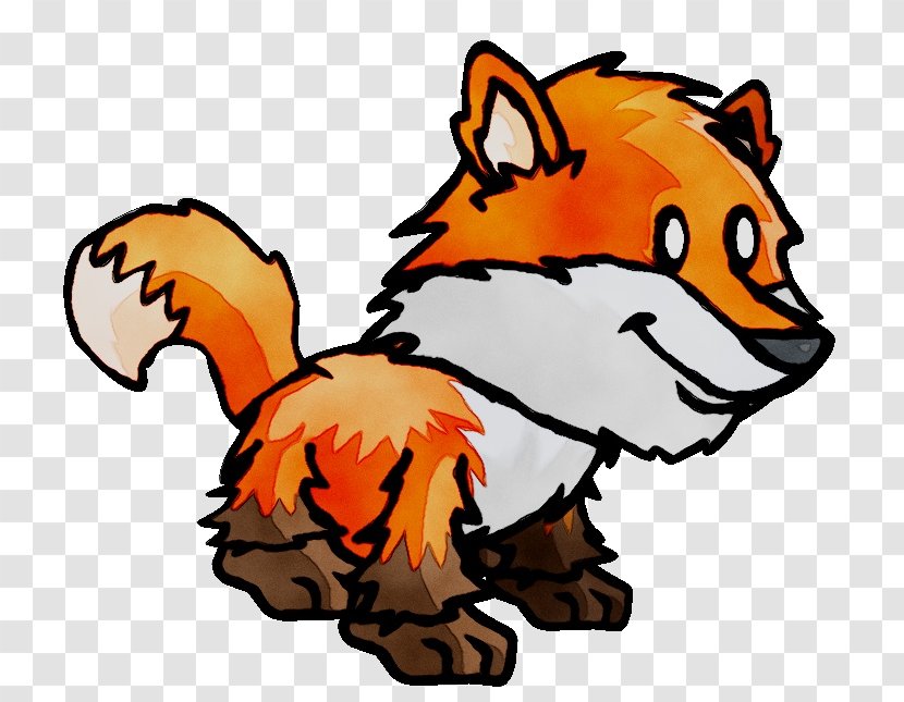 Cat Clip Art Red Fox Fauna Cartoon - Carnivore - Wildlife Transparent PNG