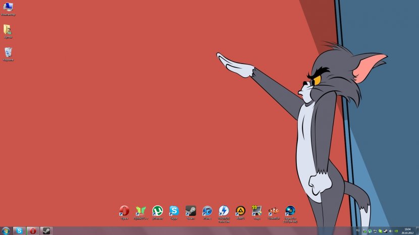 Tom Cat And Jerry Desktop Wallpaper Cartoon - Frame - & Transparent PNG
