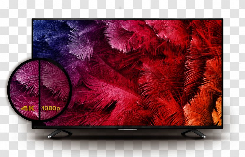 Ultra-high-definition Television 4K Resolution LED-backlit LCD - Ledbacklit Lcd - Hdtv Transparent PNG