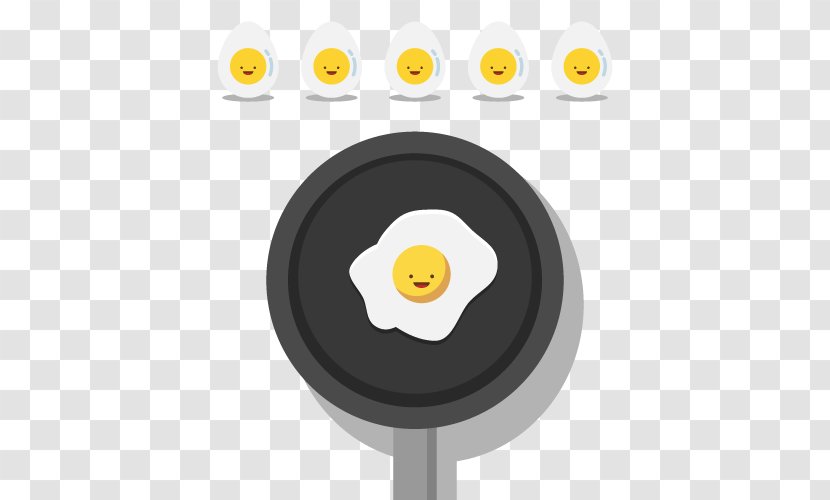 Fried Egg Omelette Frying Pan - Bread - Vector Transparent PNG