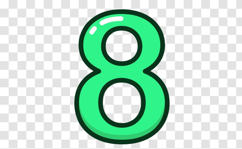 Symbol Clip Art - Green - Number One Transparent PNG