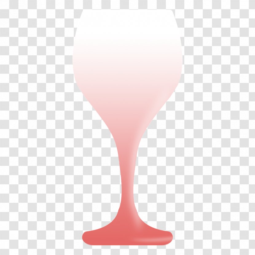 Wine Glass Stemware Champagne Tableware - Pink Transparent PNG