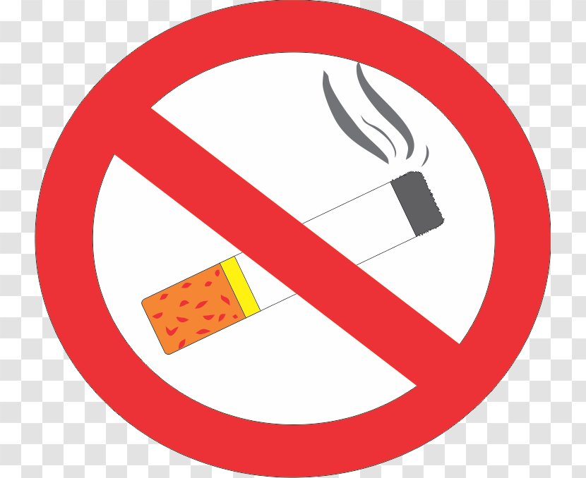 Smoking Ban Sign - Traffic - Tobacco Transparent PNG