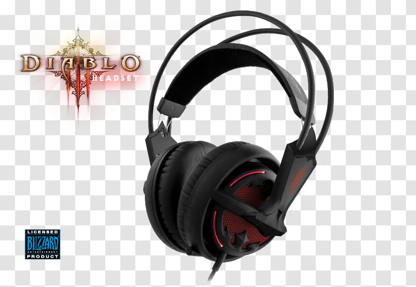 Diablo III Headphones SteelSeries Icemat - Headset Transparent PNG