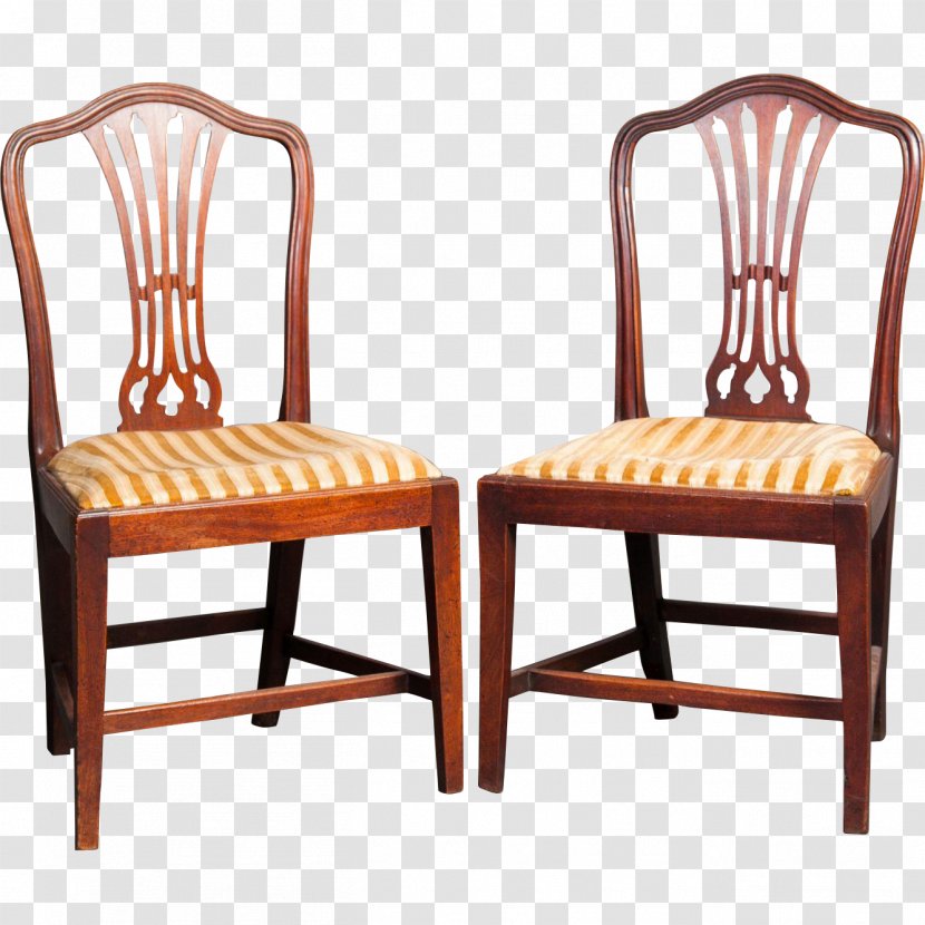 Furniture Chair Wood Armrest - Garden - Walnut Transparent PNG