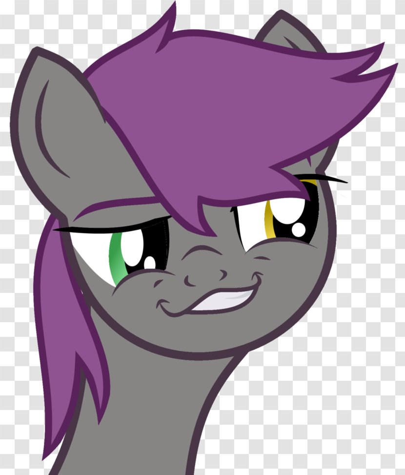 Whiskers Pony Horse Cat - Heart Transparent PNG