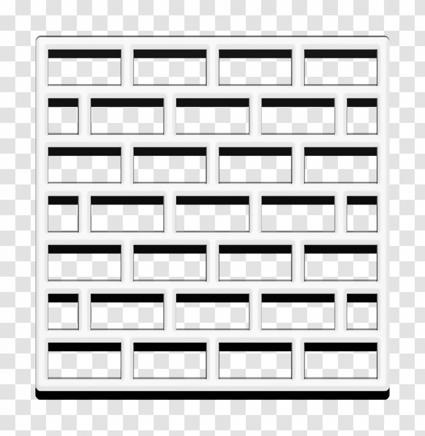 Brick Wall Icon Constructions Icon Wall Icon Transparent PNG