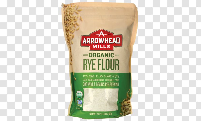 Organic Food Wheat Flour Arrowhead Mills Whole Grain - Certification Transparent PNG
