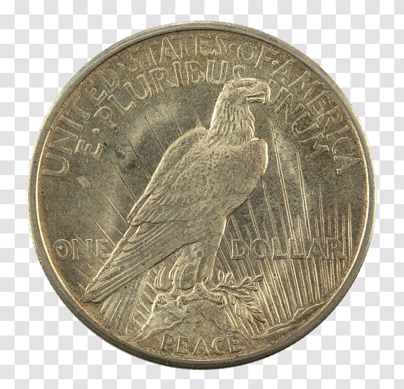 Quarter Dollar Coin Peace Morgan United States - Mint Transparent PNG