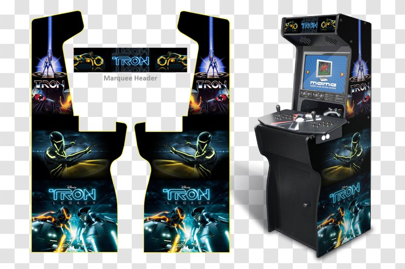 Star Wars Asteroids Arcade Game Cabinet MAME - Marquee - Flippers Transparent PNG