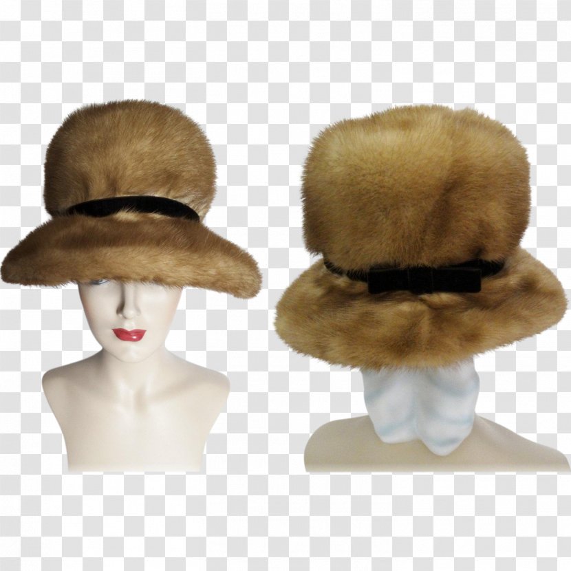 Fur Clothing Hat Headgear 1960s - Cap Transparent PNG