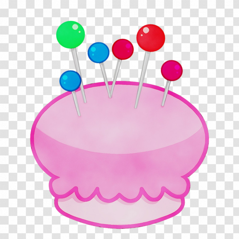 Pink M Cakem Transparent PNG