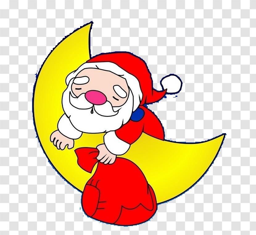 Gift Child Gratis Christmas Eve Stroke - Santa Claus Transparent PNG
