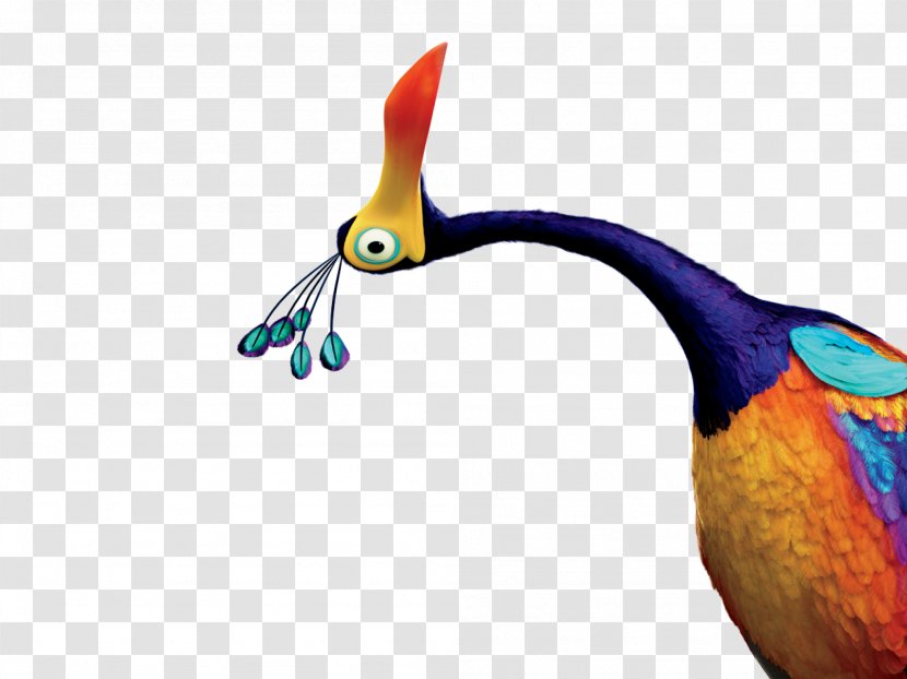 Carl Fredricksen YouTube Pixar Film - Bird - Youtube Transparent PNG