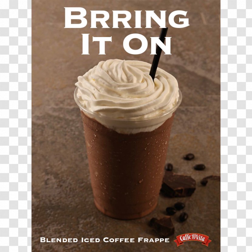 Frappé Coffee Chocolate Ice Cream Milkshake Caffè Mocha Iced - Pudding Transparent PNG