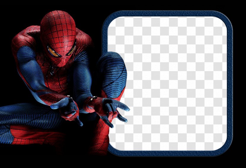 Spider-Man: Blue Picture Frames Clip Art - Spiderman The New Animated Series - Spider-Man Valentine Cliparts Transparent PNG
