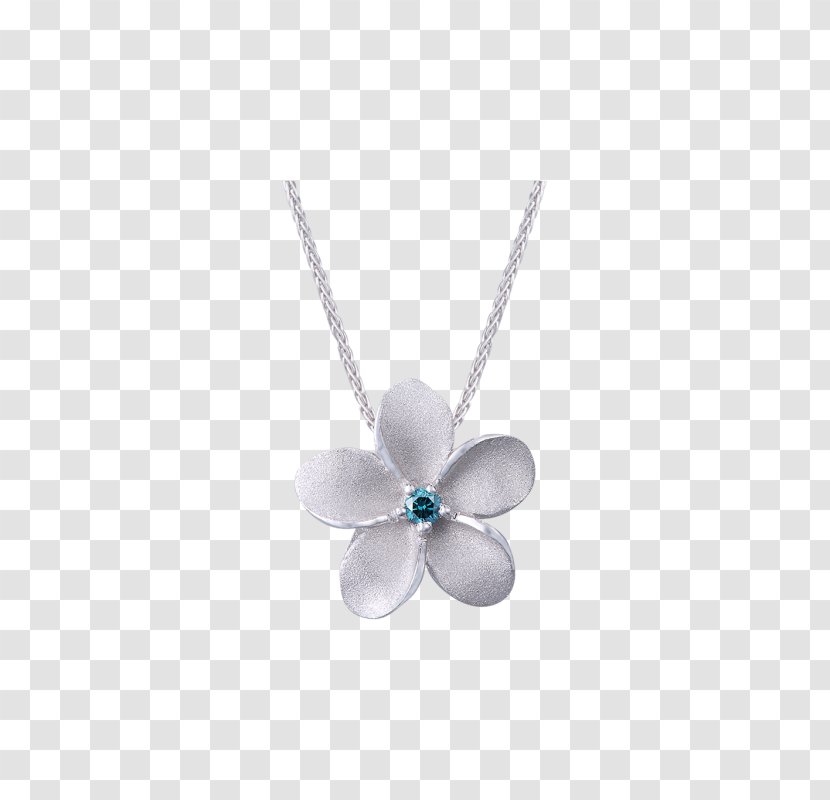 Charms & Pendants Necklace Jewellery Gold Turquoise - Blue Plumeria Pull Image Printing Free Transparent PNG