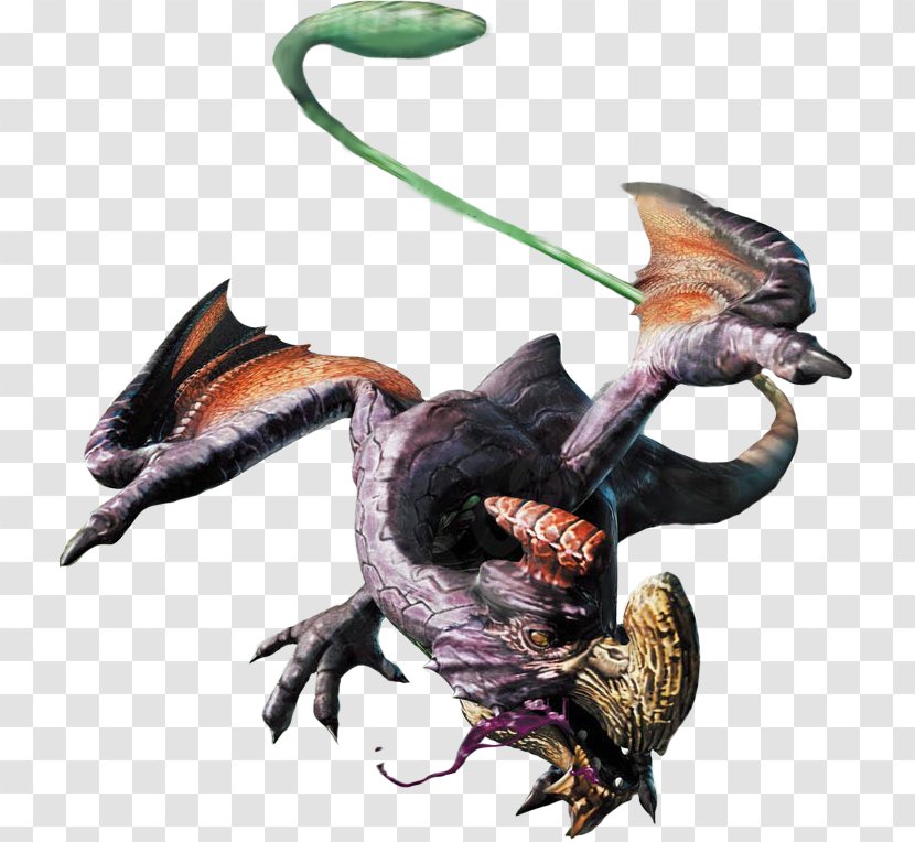 Monster Hunter 4 Ultimate Tri Freedom G - Wyvern - Narwhaler Transparent PNG