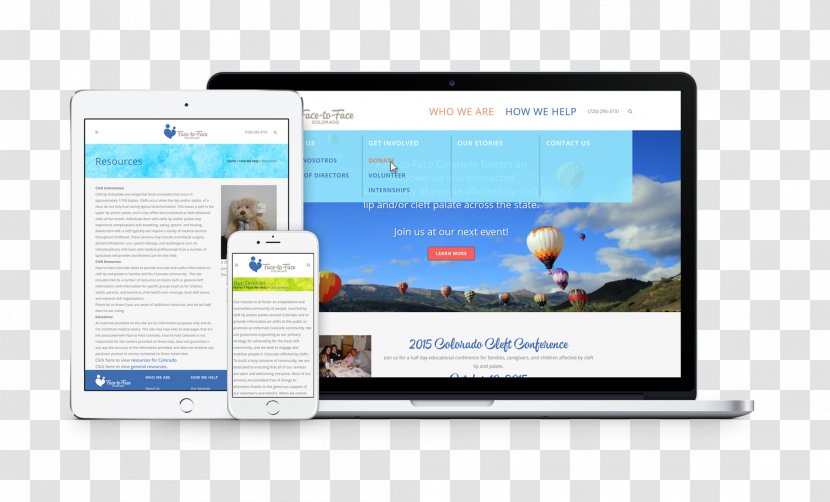 Web Development Page Face-to-Face Colorado - Multimedia - World Wide Transparent PNG