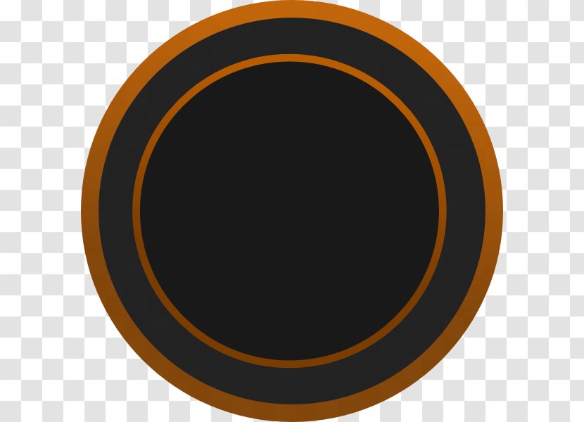 Tableware Circle Plate Yellow - Area - Brown Frame Transparent PNG