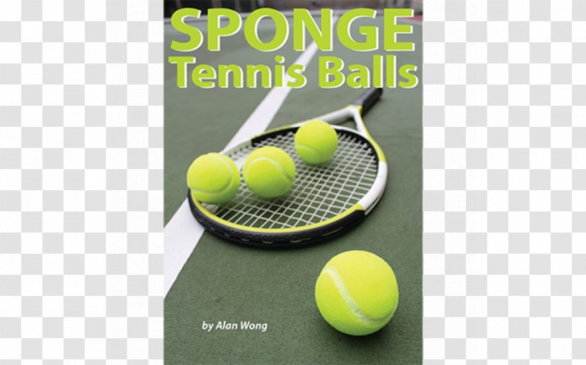 Tennis Balls Sponge Racket - Sports Equipment Transparent PNG