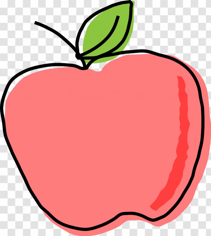 Apple Fruit Vegetable Food - Leaf Transparent PNG