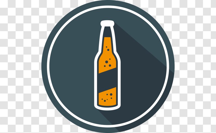 Beer Bottle Glass Logo Transparent PNG