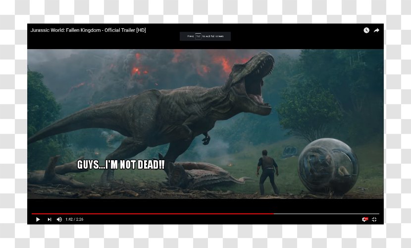 Tyrannosaurus Claire Owen Ian Malcolm Jurassic Park - World: Fallen Kingdom Transparent PNG