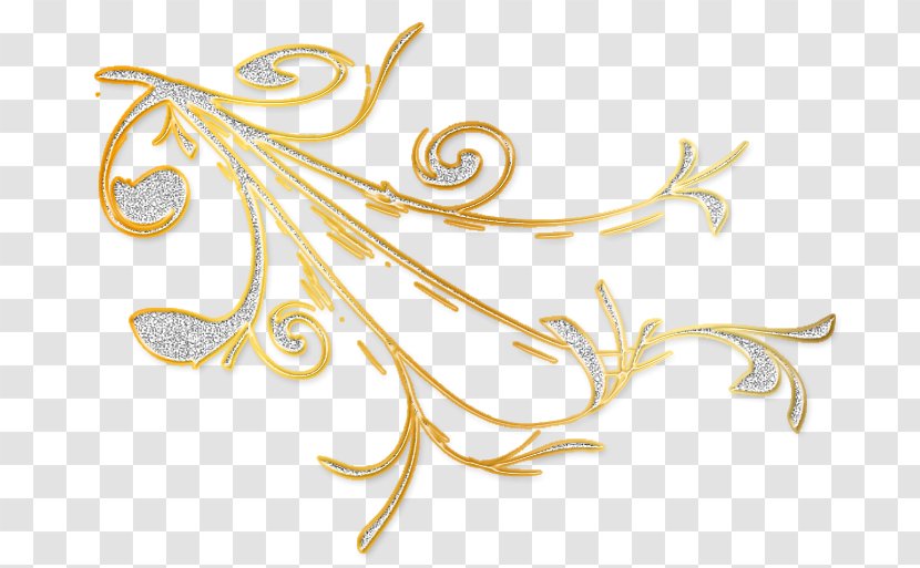 Yellow Color Gold White - Ornament - Body Jewellery Transparent PNG