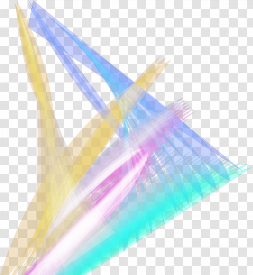 Euclidean Vector Designer - Curve - Colorful Dream Lines Transparent PNG