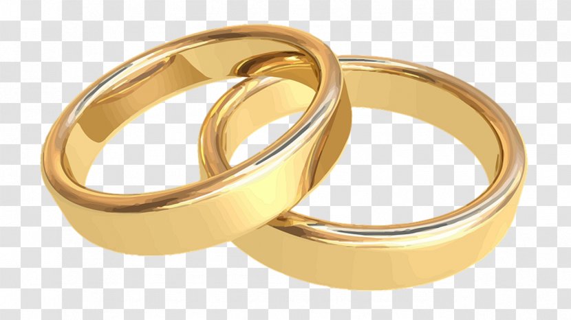 Wedding Ring Gold Jewellery - Gift Transparent PNG