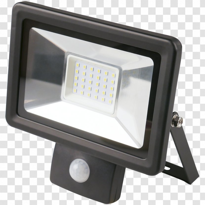 Light-emitting Diode Lighting Floodlight Lamp - Motion Detection - Light Transparent PNG