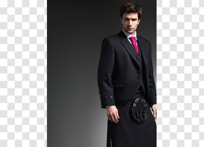 Tuxedo T-shirt Kilt Cravat Waistcoat - Formal Wear Transparent PNG